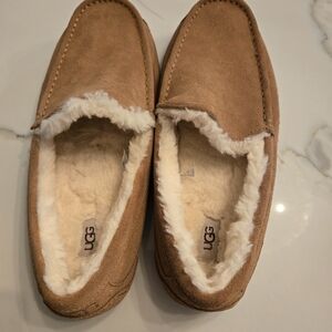 UGG Tan Suede Slippers NEW